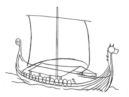 Hogyan kell felhívni a Viking hajó - animáció labor valamennyi