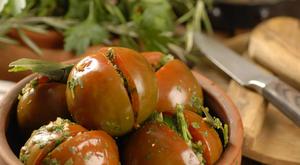 Hogyan kell főzni a paradicsomot örmény téli receptek a zöld és a hagyományos paradicsom