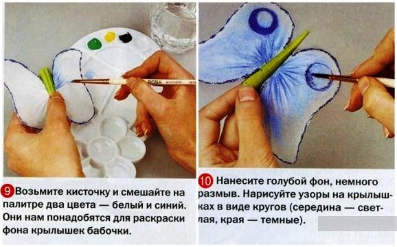 Hogyan készítsünk egy pillangó (lepke) Hogyan készítsünk egy pillangó