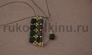 Hogyan készítsünk egy karkötő gyöngyökkel és lapos gyöngyök (gyöngyöket Dial ráfordítás) Hogyan készítsünk egy karkötő gyöngyökkel és lapos gyöngyök