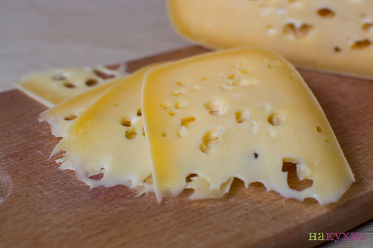 Hogyan készítsünk sajt Maasdam otthon - lépésről lépésre recept fotók