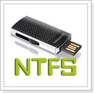 Hogyan kell dobni egy nagy fájlt a flash meghajtó flash meghajtó átalakulás NTFS fájlrendszer