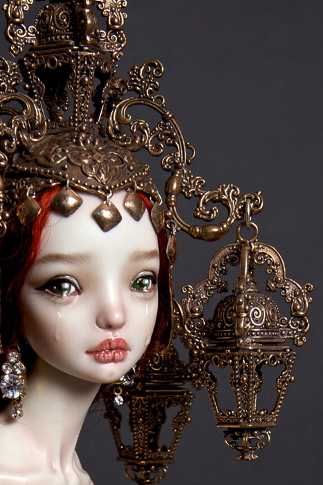 Mivel élő 14 új babák orosz mesterek (porcelánbaba Marina) Mivel élő 14 új babák orosz mesterek