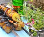 Burgonya a grill bírság fele (hogyan kell elkészíteni) Burgonya a grill tökéletes fele