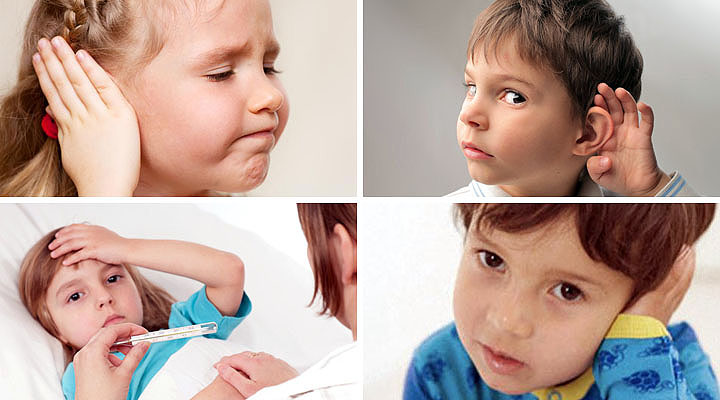Hurutos középfülgyulladás gyermekek - tünetek és a kezelés az akut gyulladás egy gyerek