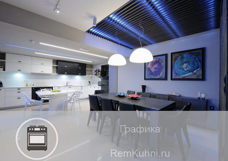 Konyhai high-tech fotó legjobb design, hogyan lehet a saját kezét (a legjobb) Konyhai high-tech fotó legjobb design, hogyan lehet a saját kezét