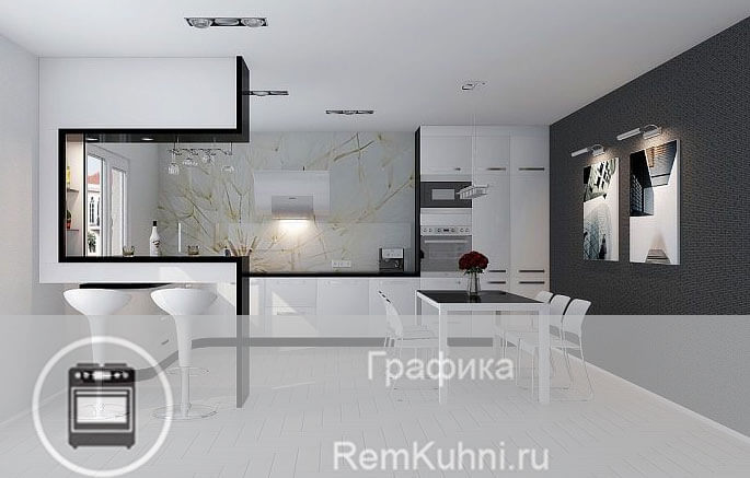 Konyhai high-tech fotó legjobb design, hogyan lehet a saját kezét (a legjobb) Konyhai high-tech fotó legjobb design, hogyan lehet a saját kezét