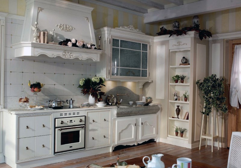A konyha a ház tervezési ötletek és belső villa konyha