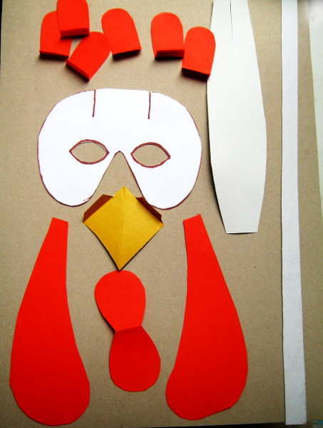 Rooster maszk az új évben, úgy néz ki, hogy hol töltse le a sablonokat, hogyan kell választani