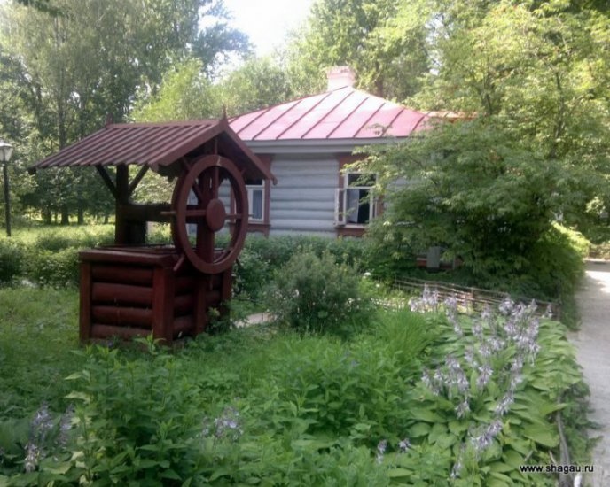 Melikhovo kastély és (könyv egy túra Barton) Melikhovo kastély és