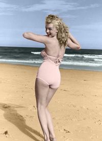 Marilyn Monroe fürdőruha (fürdőruha) Merilin Monro a fürdőruhát