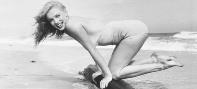 Marilyn Monroe fürdőruha (fürdőruha) Merilin Monro a fürdőruhát