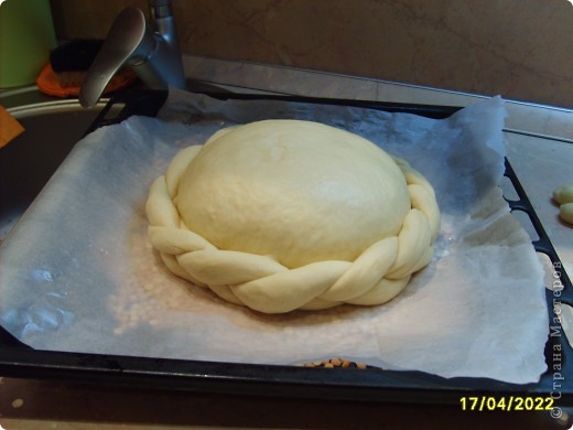 Mark loaf egy esküvő, ország kézművesek (a víz, tej) Mark loaf egy esküvő, ország művészek