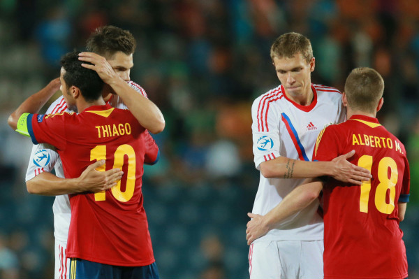 Ifjúsági csapat elvesztette Spanyolország 0 1