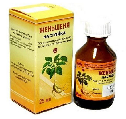 Ginseng tinktúra hatóképességre mint vevő és arra készül, (hogy) Ginseng tinktúra a potenciát vegyetek és készítsetek