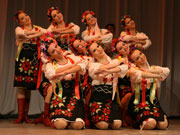 A főbb rendelkezések az ukrán tánc kezek