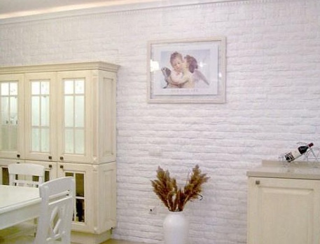 Díszítő konyha mellett egy tégla (48 fénykép) video-szerelési útmutató azok dekoratív falpanelek