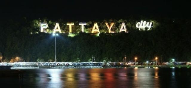 Pattaya Thaiföld térkép (Thaiföld) Pattaya Thaiföld térkép