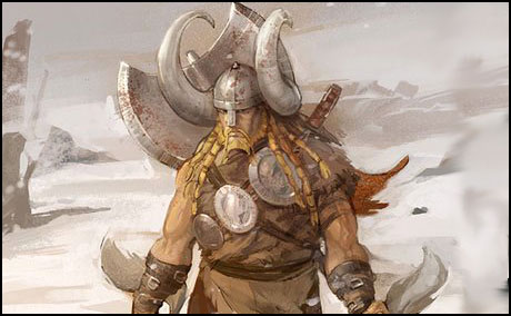 A szakaszos rajz leckét Viking (Viking) A szakaszos Viking rajz lecke