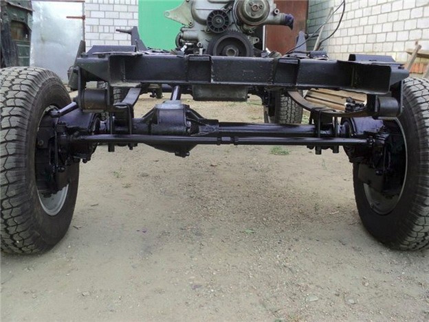Portál tengelyek UAZ, bosszankodik mester (bak) Portál tengelyek UAZ, bosszankodik mester