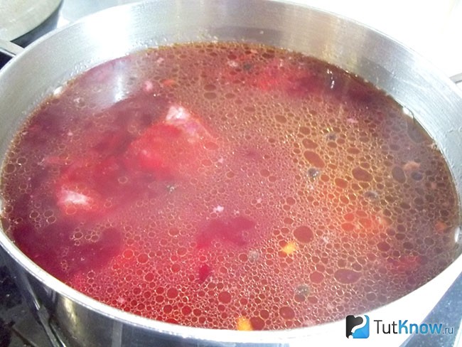 Recept piros leves nélkül a káposzta (káposzta) Recept piros leves nélkül káposzta
