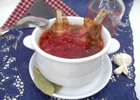 Recept piros leves nélkül a káposzta (vörös káposzta leves nélkül) Recept piros leves nélkül káposzta