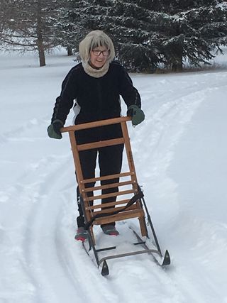 Sledge származó hulladék anyagok (szán) Sledge származó hulladék anyagokból