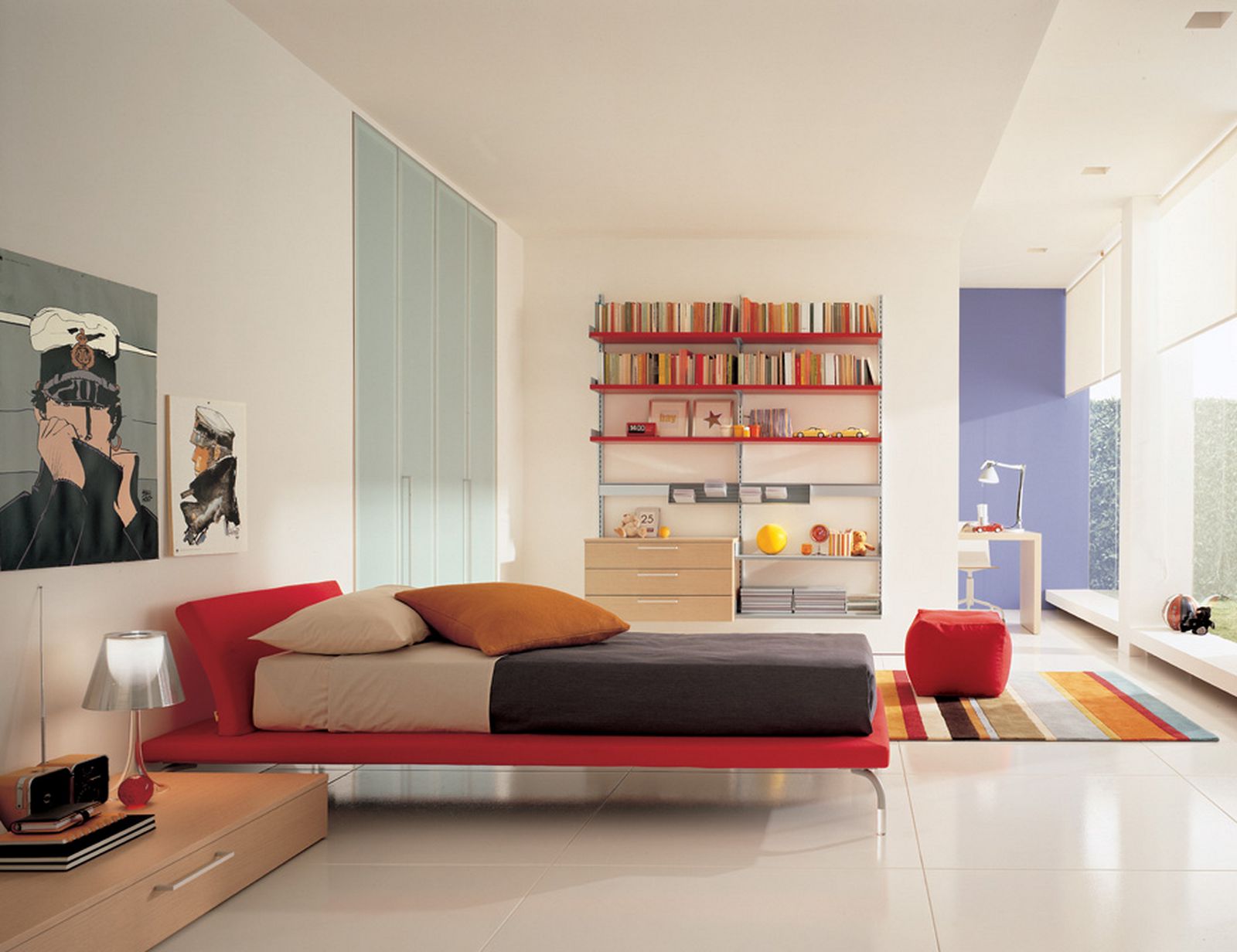 Modern és klasszikus bútorok a hálószobában, az eredeti sötét és világos, és hogyan kell választani