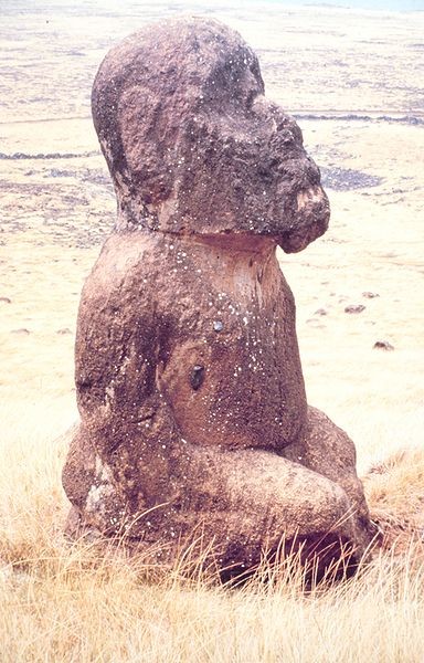 Moai szobrok a Húsvét-sziget - A világ csodái