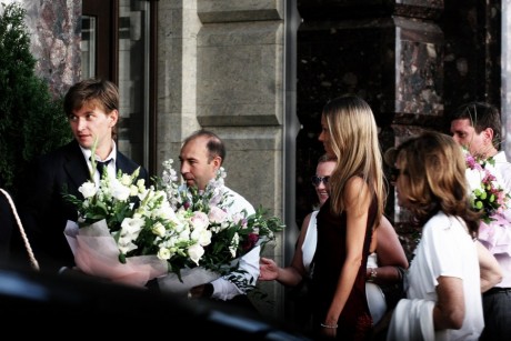 Esküvő a tetőn Elena Dementieva és Maxim Afinogenov