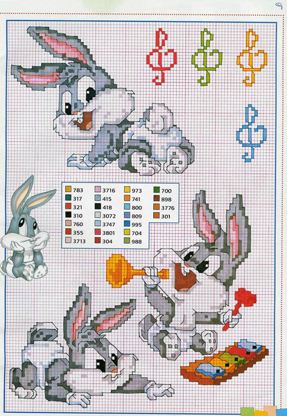 hímzés rendszer - nyúl, blog feleségek (Bunny) hímzés rendszer - nyúl, blog feleségek