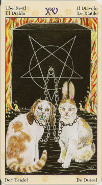 Pagan Tarot macskák (macska) Pagan Tarot macskák