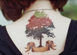 Fa Tattoo (tetoválás) fa tetoválás