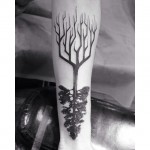 Tattoo érték fa, fotók, vázlatok (fa) Tattoo fa értékét, és a miniatűrök
