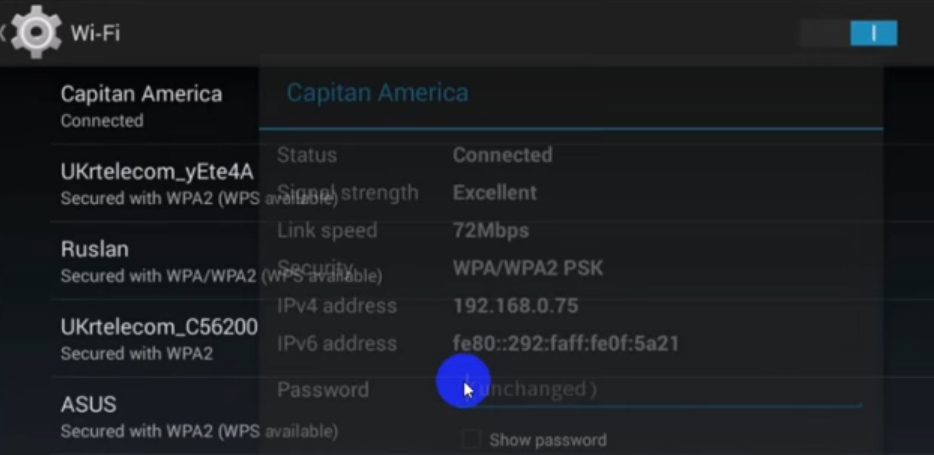Telefon nincs csatlakoztatva wifi IP-cím megszerzéséhez (wifi) Telefon nem kapcsolódik a WiFi IP-címet