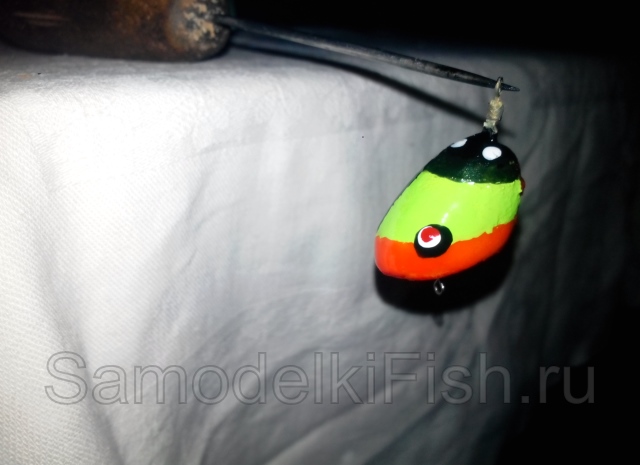 Wobbler-popper - sügér-fény - házi halászati ​​kezük