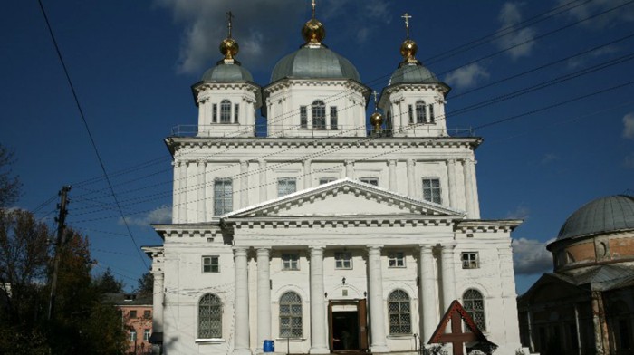 Templomok tiszteletére Miasszonyunk Kazan történetek, fotók, Építészek
