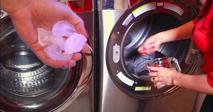 Miért jégkockát egy mosógép, tippeket oszthatnak