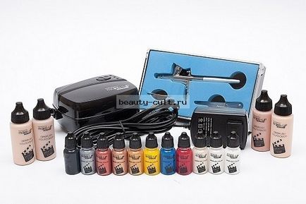 Airbrush Nail hogyan kell kiválasztani, hogyan kell használni a fényképet és videót utasításokat, vélemények