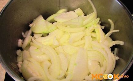 Azeri plov - egy lépésről lépésre recept fényképeit aszalt gyümölcs és a hús (azeri pilaf recept fotó) Azeri plov - egy lépésről lépésre recept fényképeit aszalt gyümölcs és a hús