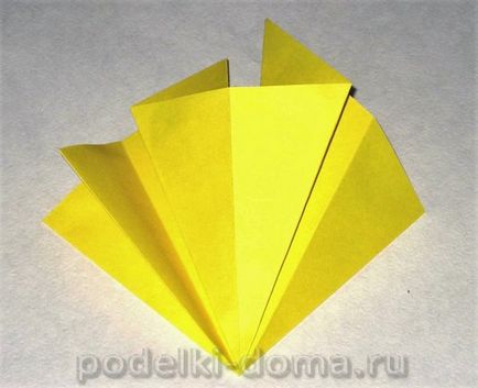 Iris virág papírból (origami), egy doboz ötletek és műhelyek