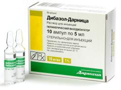 Dibazol UBF, használati utasítást a gyógyszer, aki megmutatja