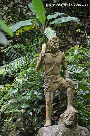 Látnivalók Samui Magic Garden Buddha utazó Irinoy Yarovoy