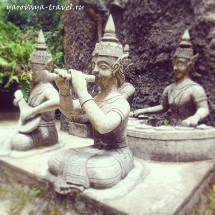 Látnivalók Samui Magic Garden Buddha utazó Irinoy Yarovoy