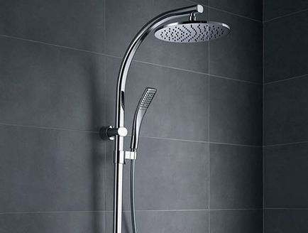 Zuhany, hogyan kell kiválasztani és telepíteni, javítási és design a fürdőszobában
