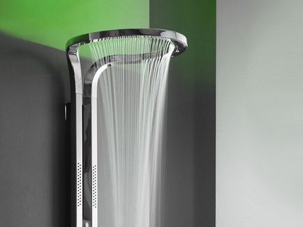 Zuhany, hogyan kell kiválasztani és telepíteni, javítási és design a fürdőszobában