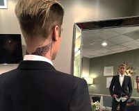 Dzhastin Biber van egy tetoválás, mint Beckham (Bieber) Dzhastin Biber van egy tetoválás, mint Beckham