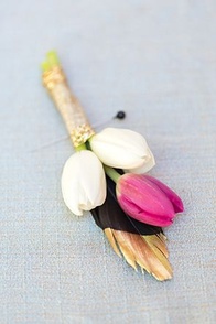 Virág tulipán részletek