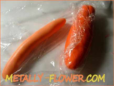 Gerber hideg porcelán - egy mesterkurzus, Metally virág (gerbera, hogyan kell csinálni) Gerber hideg porcelán - a mester osztály, Metally virág