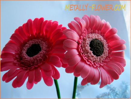 Gerber hideg porcelán - egy mesterkurzus, Metally virág (Metally) Gerber hideg porcelán - a mester osztály, Metally virág